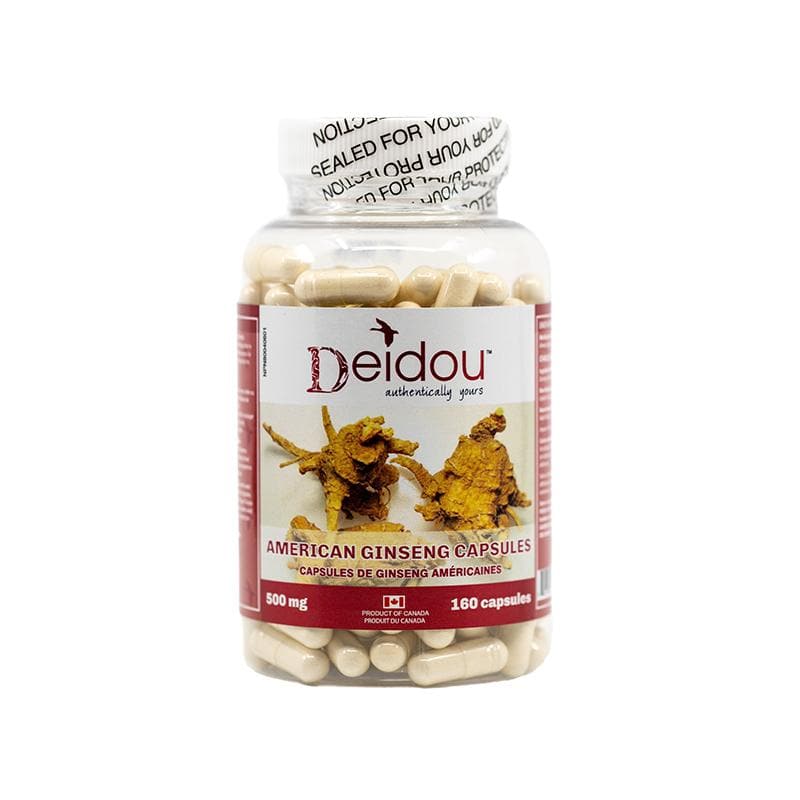 American Ginseng Capsules - 160 capsules