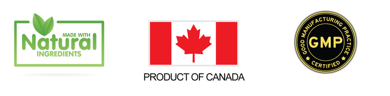 All natural product of canada, GMP certified