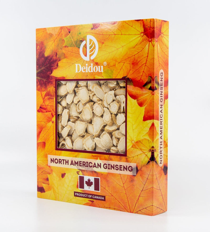 sliced north american ontario ginseng