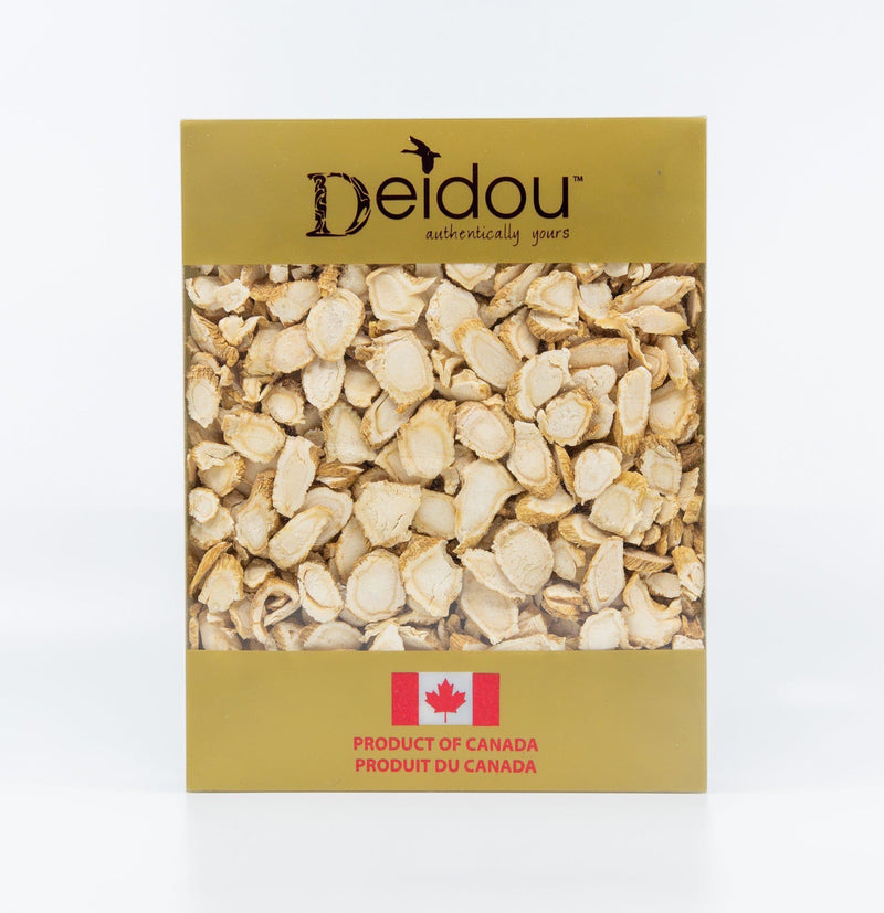 sliced north american ontario ginseng