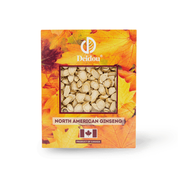 sliced north american ontario ginseng