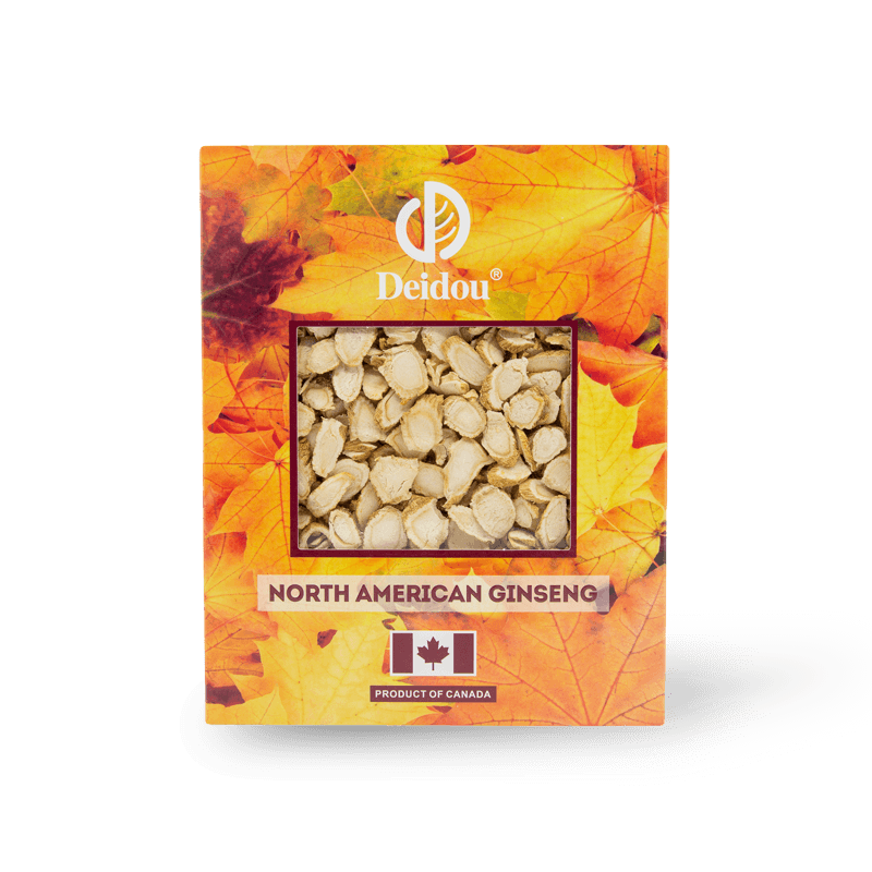 sliced north american ontario ginseng