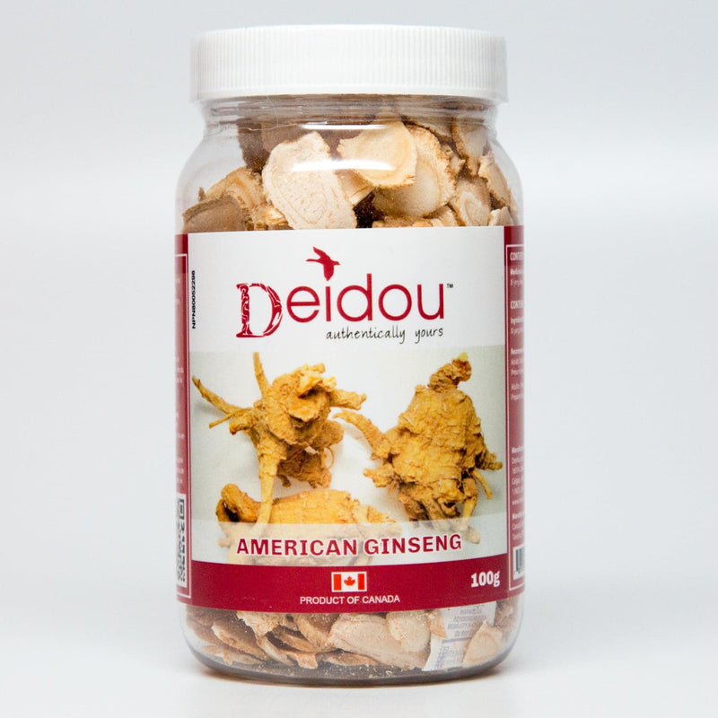Sliced American Ginseng - 100g